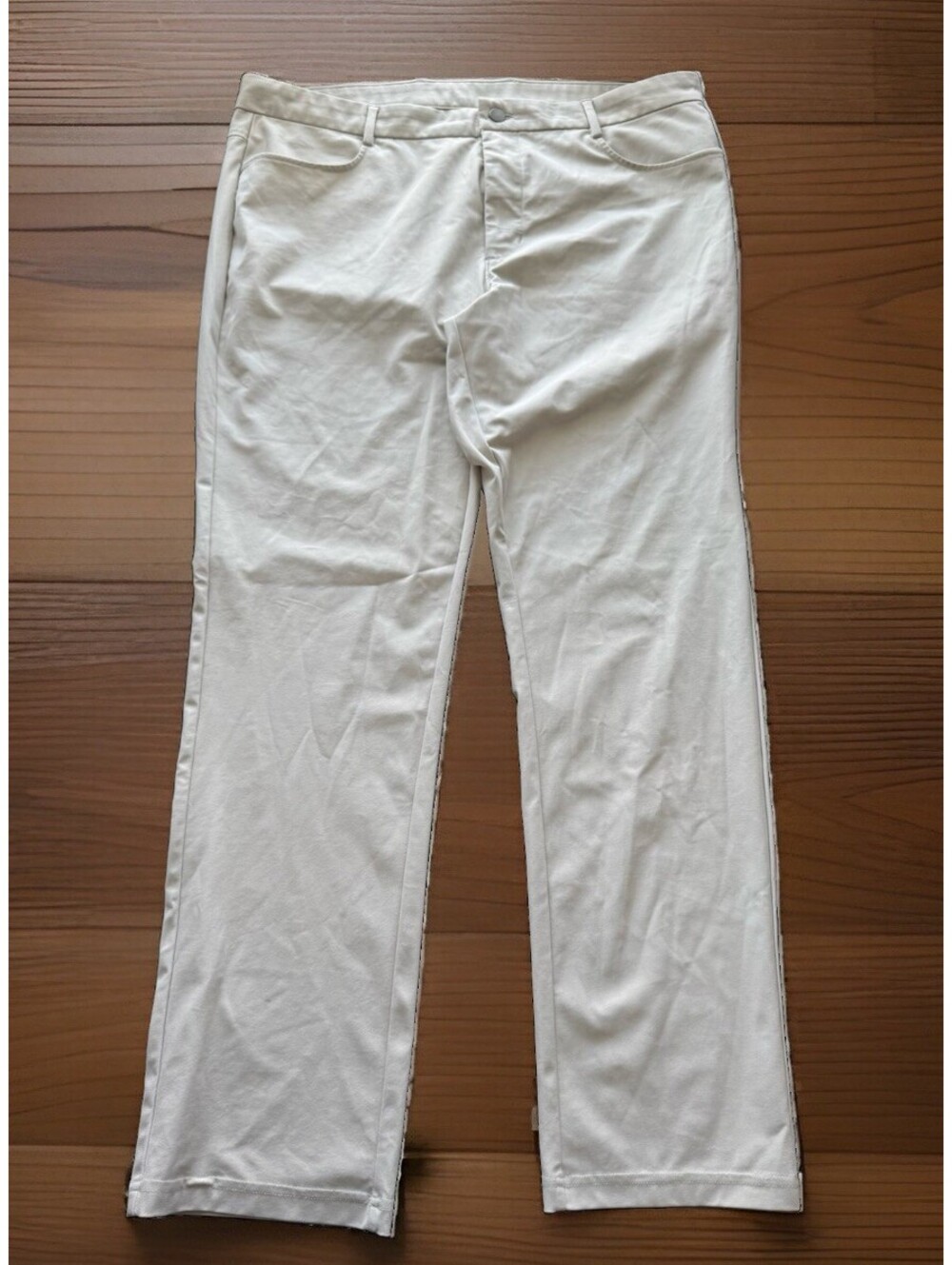 Old Navy Active Tech Hybrid Pants Mens 38x32 Beige Slim 4-Way Stretch Golf
